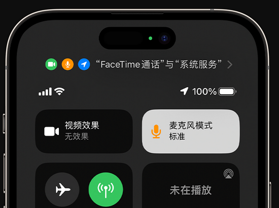 德州苹果授权维修网点分享iPhone在通话时让你的声音更清晰 