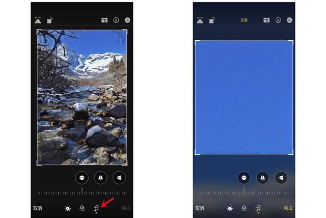 德州苹果手机维修分享iPhone手机如何使用裁剪功能隐藏照片 
